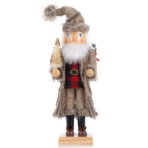 Nussknacker Weihnachtsdeko 20 VorFor Nussknacker Figur Puppe,38cm Nussknacker,Weihnachtsdeko...
