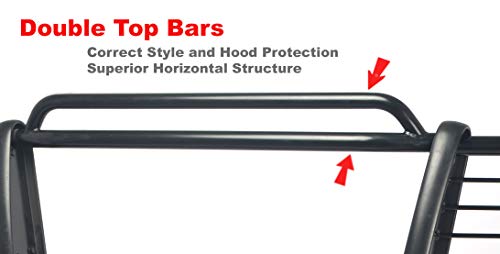 Hunter Gf-801 Grille Guard Fits 1999-2007 Ford F-250 Sd/350 Super-Duty / 2000-2006 Ford Excursion - Powder Coated Black #TOP2