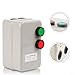 QCX5-22 Single Phase Magnetic Motor Starter 220V 7.5KW Push Button Control Switch Electric Motor Controller With Overload Protection For Industrial Equipment(4000W)
