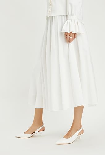 Arromic Pointed Toe Kitten Heels Pumps for Women, Slingback Heels for Women, Comfortable Low Heel Dress Shoes4