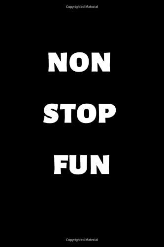 Non fun stop: 6x9 Blank Lined Funny sarcastic Email Lingo Office Composition Notebook, appreciation gag gift for coworkers