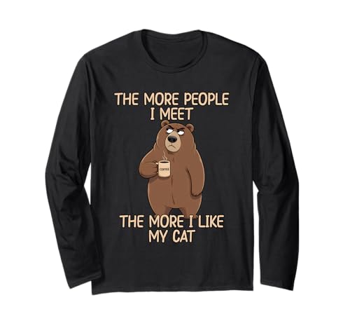 The More People I Meet The More I Like My Cat ����T�V���c