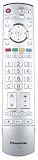 PANASONIC N2QAKB000060-Fernbedienung für PANASONIC-Fernseher, mit zwei 121AV AAA-Batterien (im Lieferumfang enthalten).