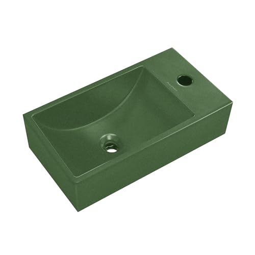 Fregadero rectangular de hormigón Swiss Madison Lisse para sustituir lavabos tradicionales blancos 2