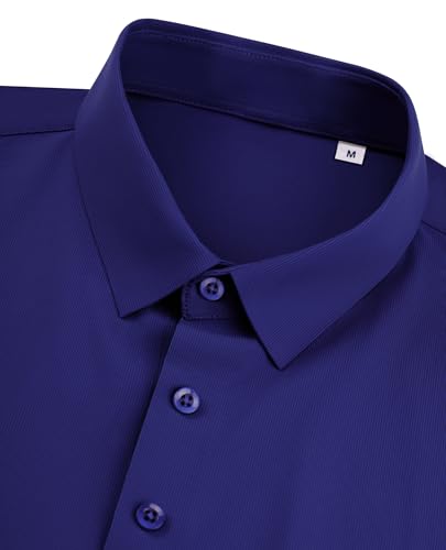 Mens Polo Shirts Short Sleeve Stretch Golf Polo Shirts Dry Fit Polo T Shirts for Men Golf Shirts Tennis Polo3