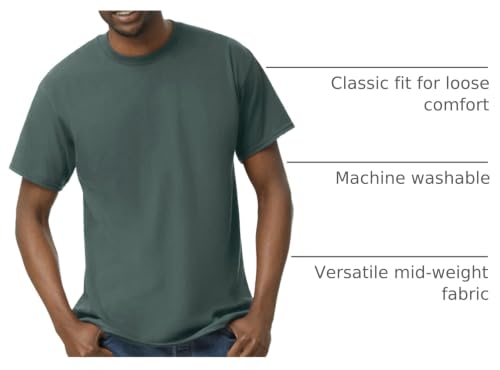 Image of Gildan Adult Heavy Cotton T-Shirt, Style G5000