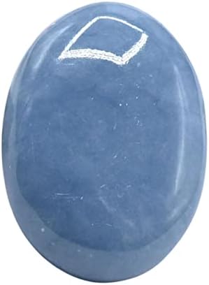 Large Rainbow Moonstone Crystal Palm Stone Natural Healing Stone for Chakra Balancing Spritual Good Luck