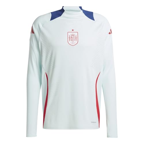 adidas Maillot d'entraînement à manches longues pour homme Espagne Tiro 24 2024, Halo Mint, XL