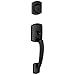 Schlage F58 GRW 716 Greenwich Exterior Half of Handleset Lever, Aged Bronze (Exterior Half Only)