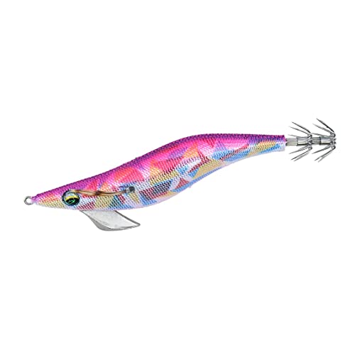 Daiwa Egi Emeraldas Peak RV Lure, No. 3.0, Marble - Creamy Pinkles