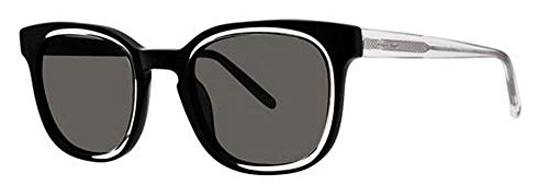 Original Penguin Mens's The Suspender Black Sunglasses