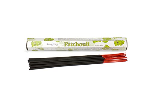 STAMFORD INC. 37103 Patchouli Incense Sticks, 20 Sticks x 6 Packs