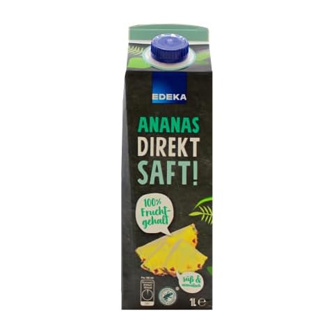 EDEKA Ananas Direktsaft, 8er Pack Cover