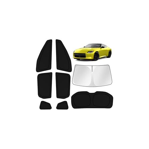 Image of KUST Car Window Shades for Nissan Rogue 2021-2025 2026 Windshield Sun Shade Side Window Cover UV Block Privacy Protection Accessories for Camping Blackout Rear Back Full Set 8PCS