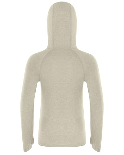 Image of Roadbox Boys Rash Guard UPF 50+ Sun Hoodie Kids Fishing Shirt Long Sleeve