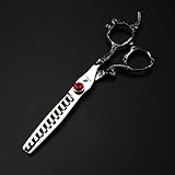 TTOOGO Drachengriff Haarschere mit Schwertklinge - 6,0 Zoll professionell 440 ° C Stahl Salon...