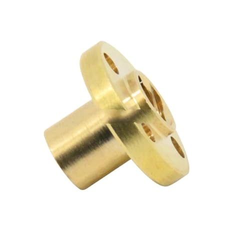 Metal Ball Screw nut Brass Flange Nut T8 Lead Screw 8mm Lead 8mm Lead 4mm Or 2mm(TR8x2)