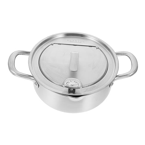 STOBAZA Fry Pan Thermometer Deep Frying Pan Induction Cooker Easy to Use Clean Essential