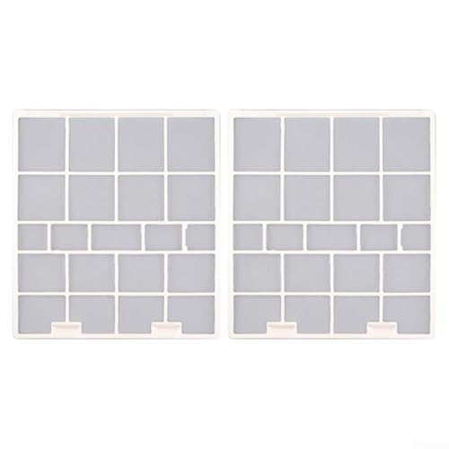 Zilimontt Hisense - Filtro de aire acondicionado con material plástico de larga duración para colgar aires acondicionados para evitar la acumulación de polvo y mejorar el aire (34 x 38 cm)