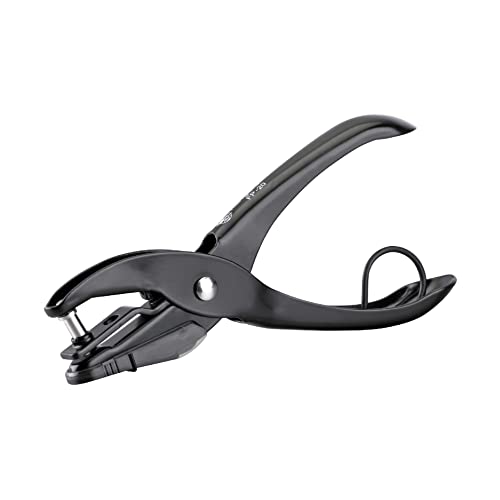 Image of Kangaro Desk Essentials FP-20 1 Hole Handy Paper Punch with Paper Chip Holder | 20 Sheets Capacity | Office Essentials | Pack of 1 | Color May Vary