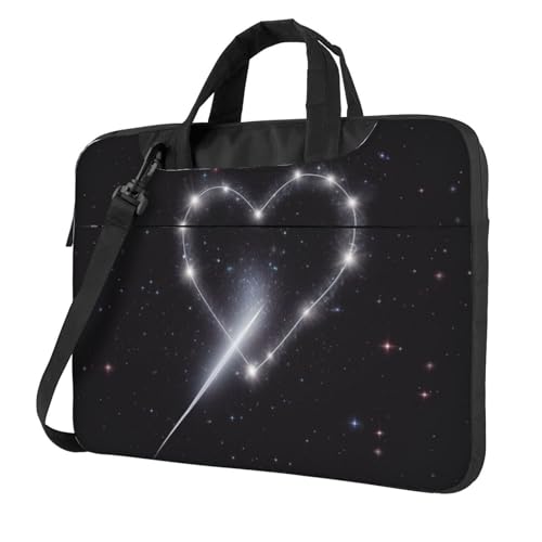 Housse ordinateur portable imprimé cœur antistatique contre chocs