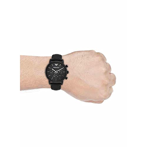 Emporio Armani Chronograph Black Dial Men's Watch - AR1970 - Image 5