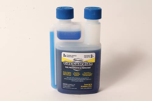 Kinetix Genuine 80030 Gas Guardian Fuel Preservative & Protectant 8oz Bottle