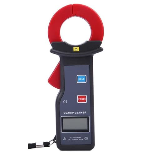 Medidor de Corriente de Fuga con Pinza de Alta Precisión para Corriente Alterna de 0.00mA a 300.0A miniatura 1