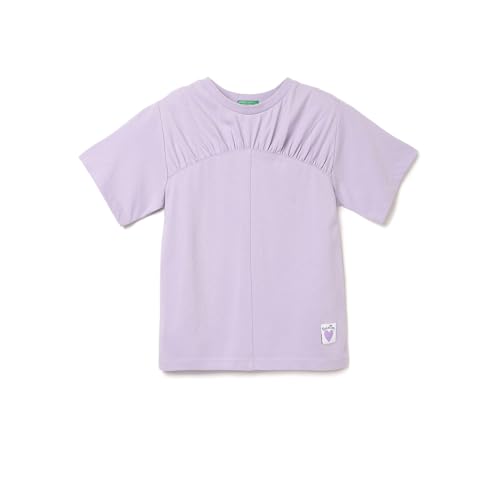 Image of United Colors of Benetton Regular Fit Round Neck Solid Top