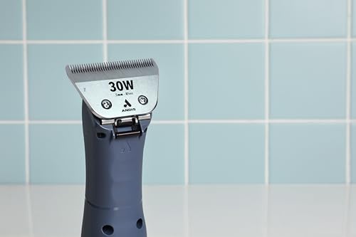 Andis 561462 ceramicEDGE Wide Blade, #30W XFine Cut, Stainless Steel - image 2