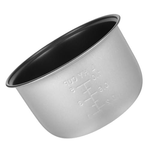 BIUDECO Repuesto de Olla Interior para Olla Arrocera Eléctrica Capacidad 2,0 Aleación Duradera Sartén Antiadherente para Cocinar Arroz y Sopas Domésticas