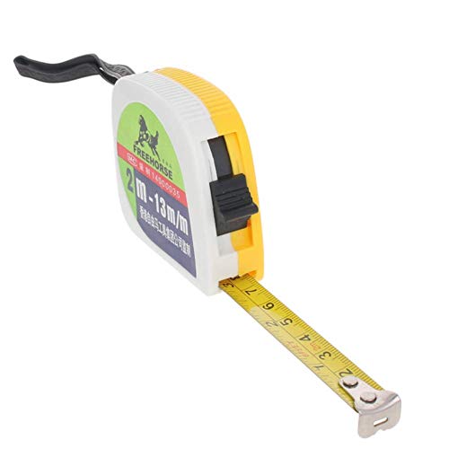 Cinta métrica 2m de acero con funda plástica retráctil miniatura 2