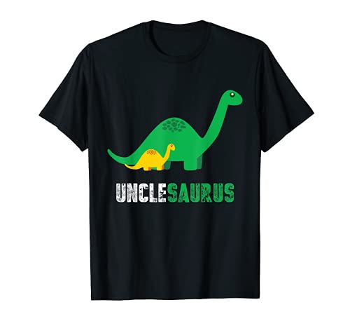Hombre Unclesaurus Tío Dinosaurio Camiseta