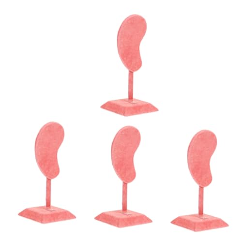 Porte-boucle d'oreille lot de 4 présentoirs pour clous et puces de rangement bijoux