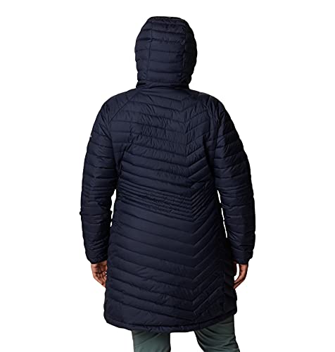 Image of Columbia Women Solid Powder Lite Mid Jacket Hoodie