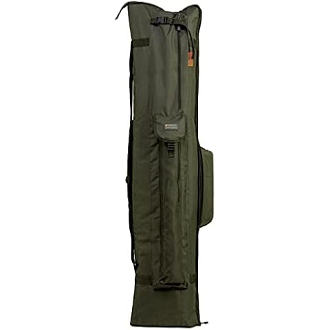 Tandem Baits Enforcer Waterproof Carp Fishing Rod Bag for 3 Rods | Fishing Tackle Rod Bag | Carp Fishing Carrier | Rod & Reel Cover | Fishing Accessories | Men Outdoor Activities & Camping | 13 FT Cover