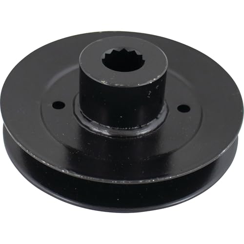 Poulie à broche Stens 275-207 noire, pièce de rechange pour entretien de tondeuse