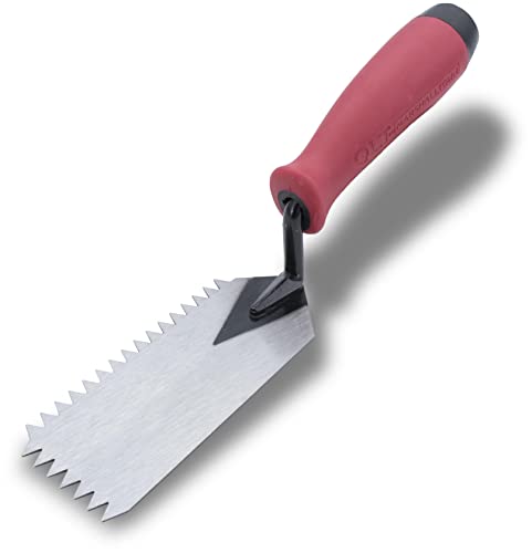 QLT By MARSHALLTOWN Notched Margin Trowel, Flooring and...