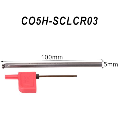 Barre d'alésage C05H-SCLCR03 résout les défauts de surface sur inserts CCMT03