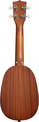 Kala Makala MK-P Pineapple Ananas (+ housse) – Ukulele Soprano - Les Beatles, Paul McCartney, John Lennon, RIngo Starr, George Harrison Kala Makala MK-P Pineapple Ananas (+ housse) - Ukulele Soprano – Image 3