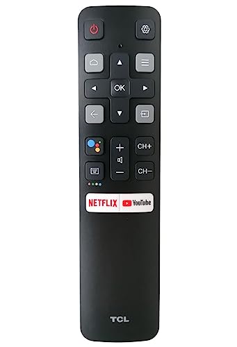 Hybite Remote Control Compatible for TCL/Iffalcon Smart Hd 4K Led Tv with Netflix Function(Without Google Assist/Voice Function,Exactly Same Remote Will Only Work)