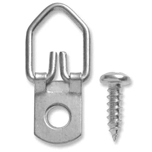 Image of Ook 50206 1 Hole Narrow D Ring Hanger