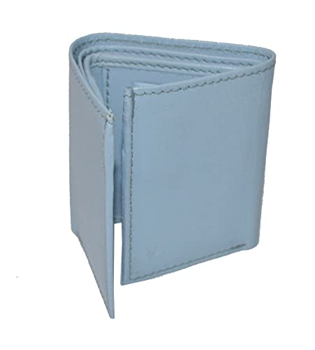 LB LEATHERBOSS Small compact kids baby trifold Wallet