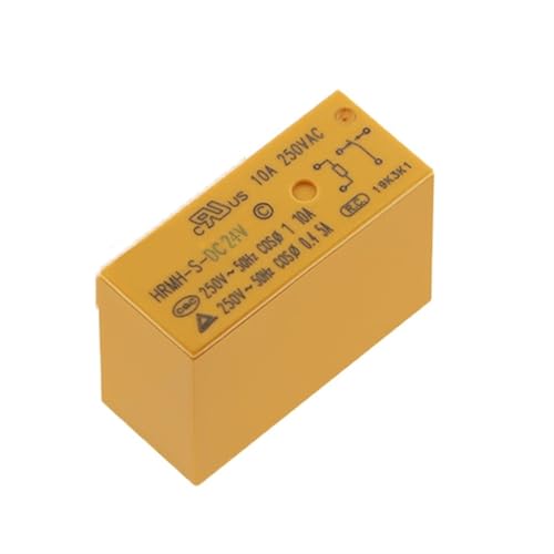 Relais 24V HRMH-S-DC24V-C à 8 broches et 10A pour circuit imprimé