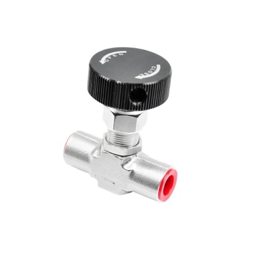 Vanne à aiguille d'air inox 6000PSI filetage femelle NPT 1/2