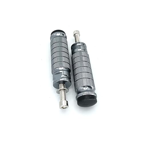 Cale pied moto arrière universel M8 en aluminium 102 x 26 mm universels