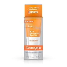 Neutrogena Rapid Clear Acne Eliminating Spot Gel 0.50 oz Pack of 12