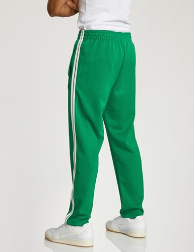 Ouber Men's Loose Fit Gym Workout Sweatpants Zip Track Pants3