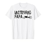 Il design retrò vintage della bici da carico mostra una bici da carico con portabici e legge Lastenrad Papa. Usalo per il trasporto ecologico di animali domestici o per sostenere la protezione ambientale durante il giorno della bici da carico.