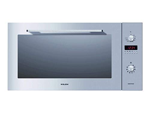 Glem Gas Gfe993Ix - Forno Elettrico Ventilato, Classe A, Larghezza 90 Cm, Funzione Pizza, Colore Inox